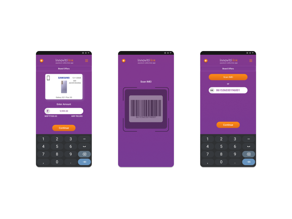 Payment collection app